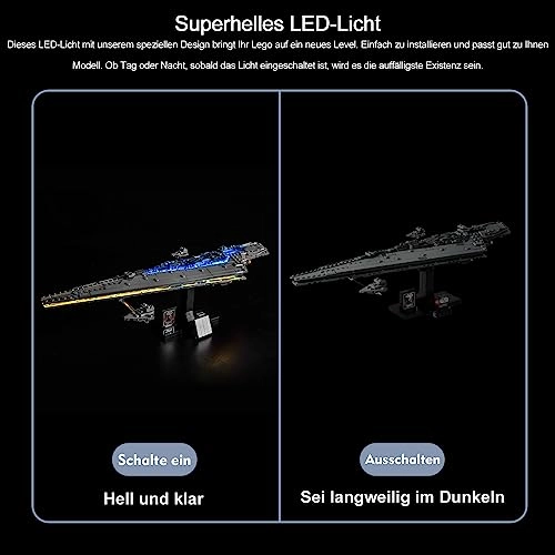 LED Light Set for LEGO Executor Super Star Destroyer 75356 - Copper S'tar Wars 5V