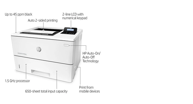 LaserJet Pro M501dn