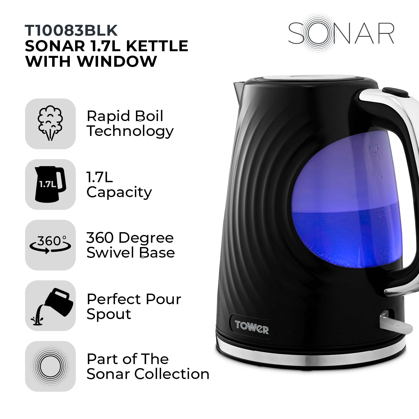 Kettle - 1.7 litres