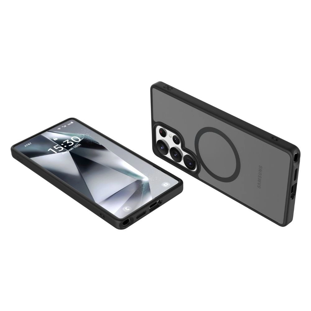 Gleam Hybrid Case with MagSafe for Samsung Galaxy S25 Ultra