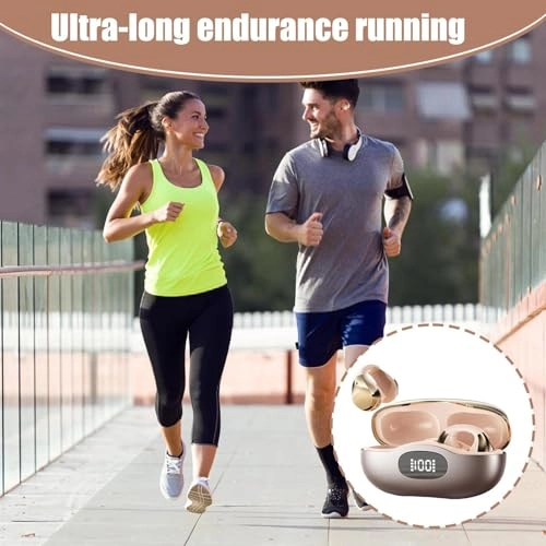 Open Ear Clip Headphones - Wireless Earbud