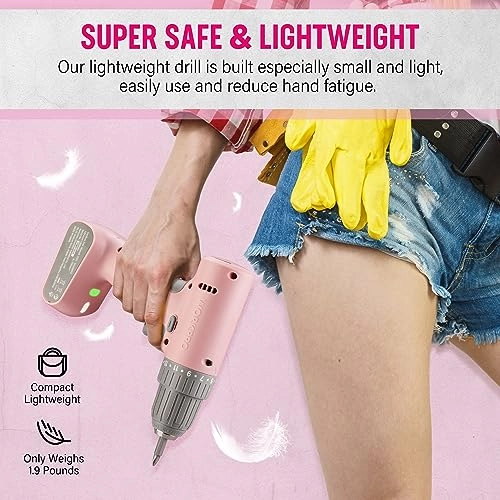 Cordless Drill Driver Set - 12 Volts