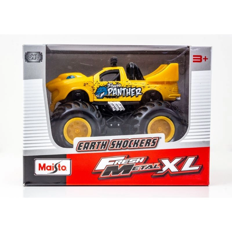 Fresh Metal Earth Shockers Power Panther - Yellow 3+