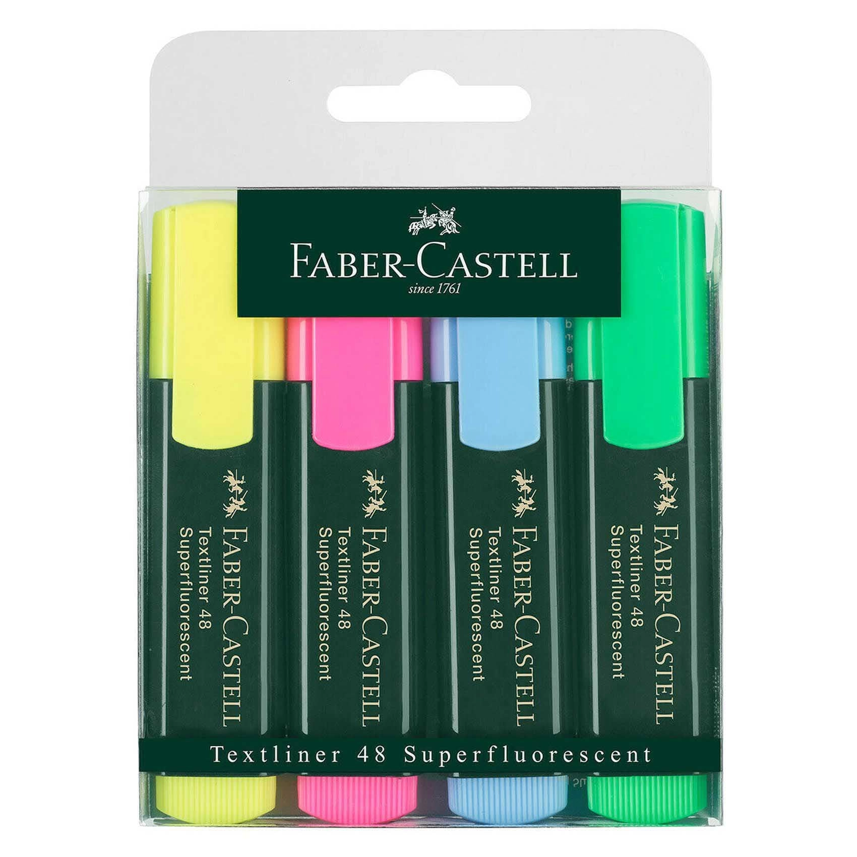 Faber-Castell Textliner 48 - Multicolour chisel tip