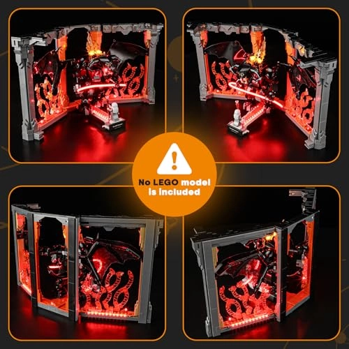 Light Set for LEGO The Lord of the Rings Book Nook 10367 - Plastic 1