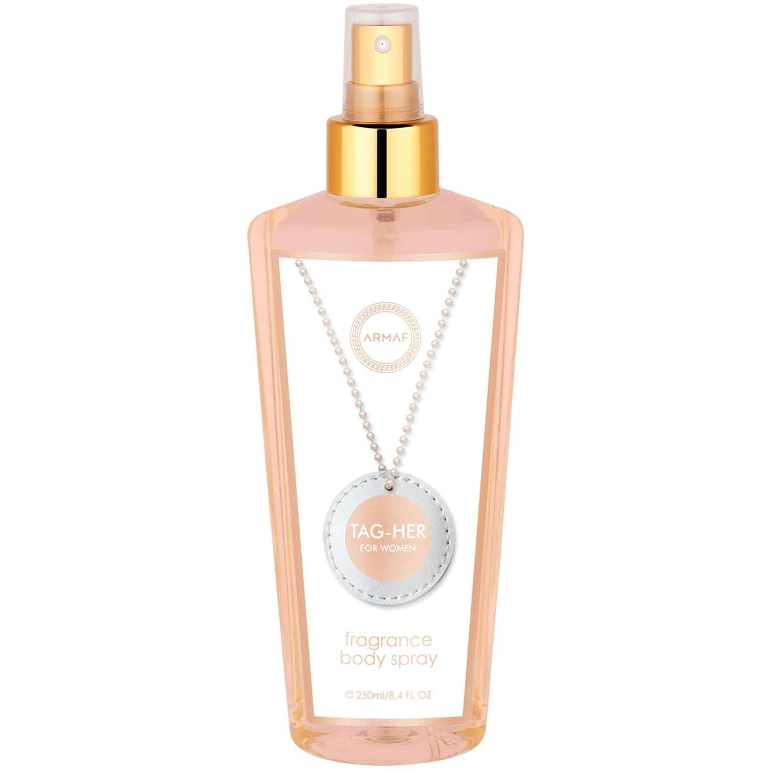 ARMAF Tag Her Body Splash - 250Ml Neroli Pink Pepper Bergamot Iris Jasmine Rose Honeysuckle Orange Blossom Caramel Labdanum Vanilla