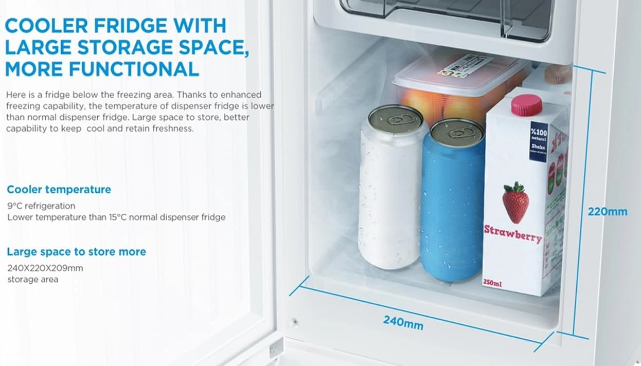 Top loading Water Dispenser - 420W 1.02L