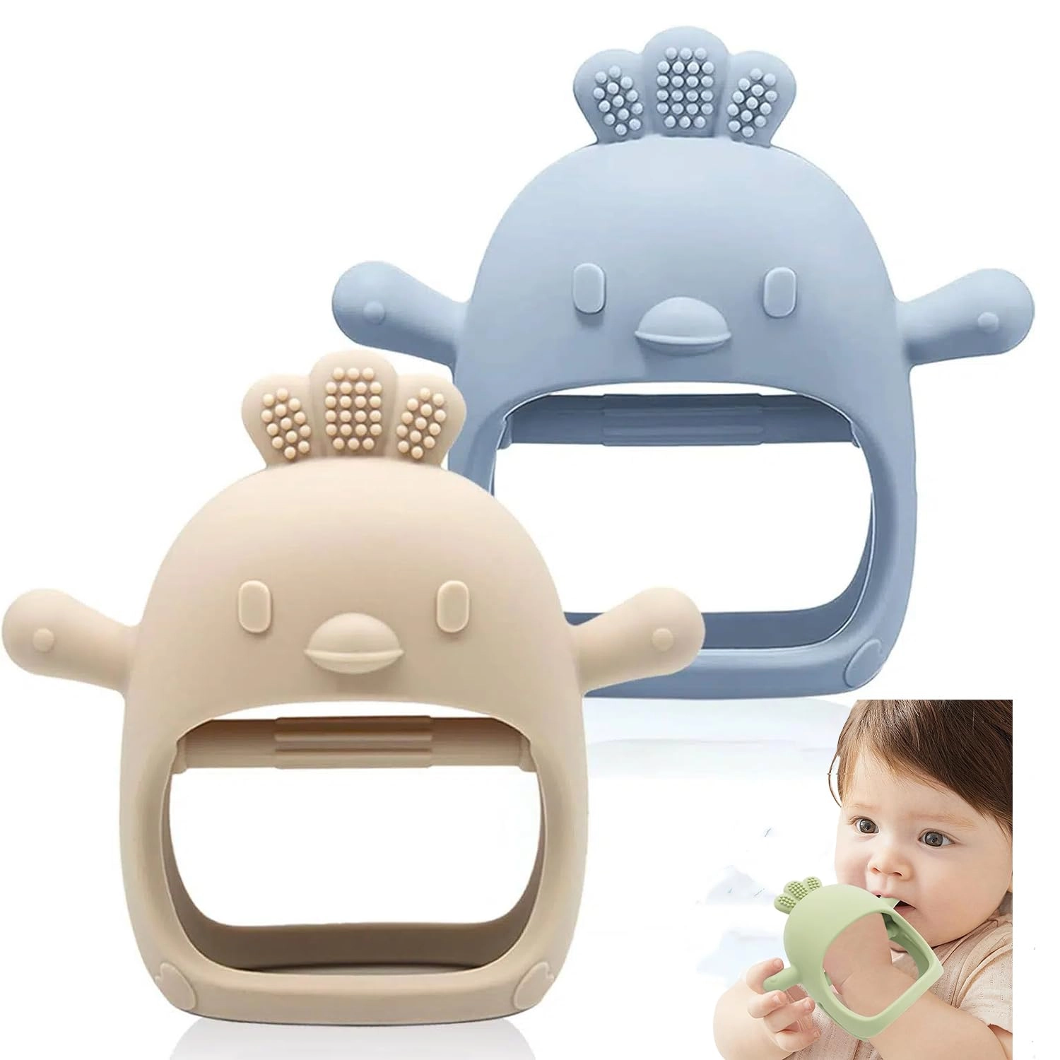 Teething Mittens - Silicone