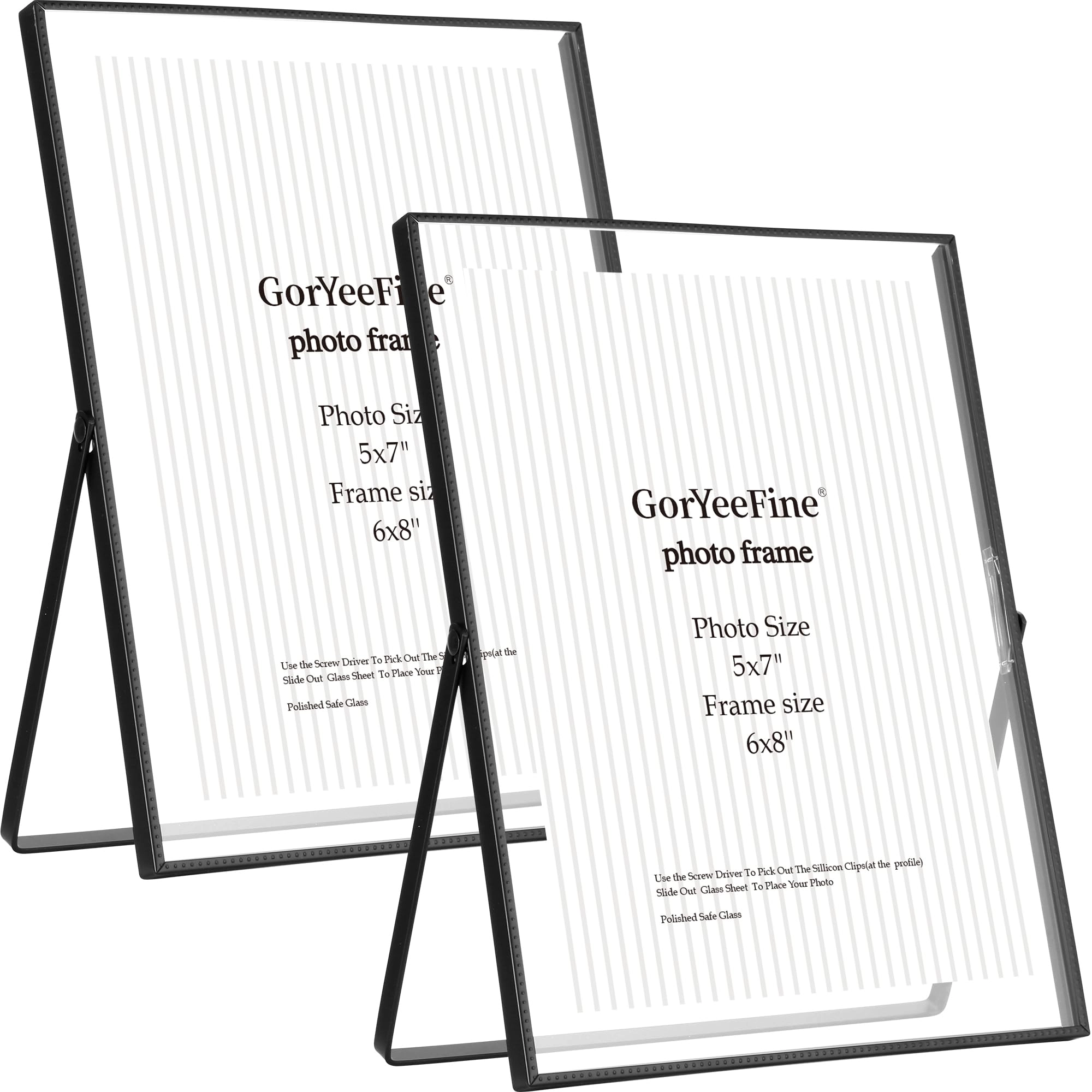 Floating Photo Frame - 6x8'' Set