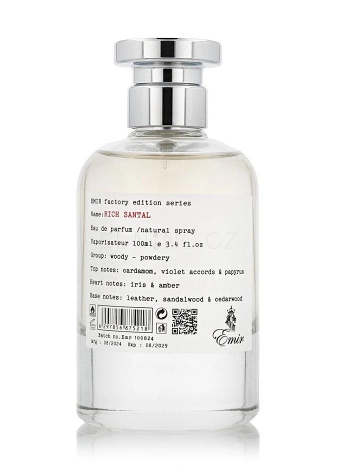 PARIS CORNER RICH SANTAL - Eau de Parfum 100ml