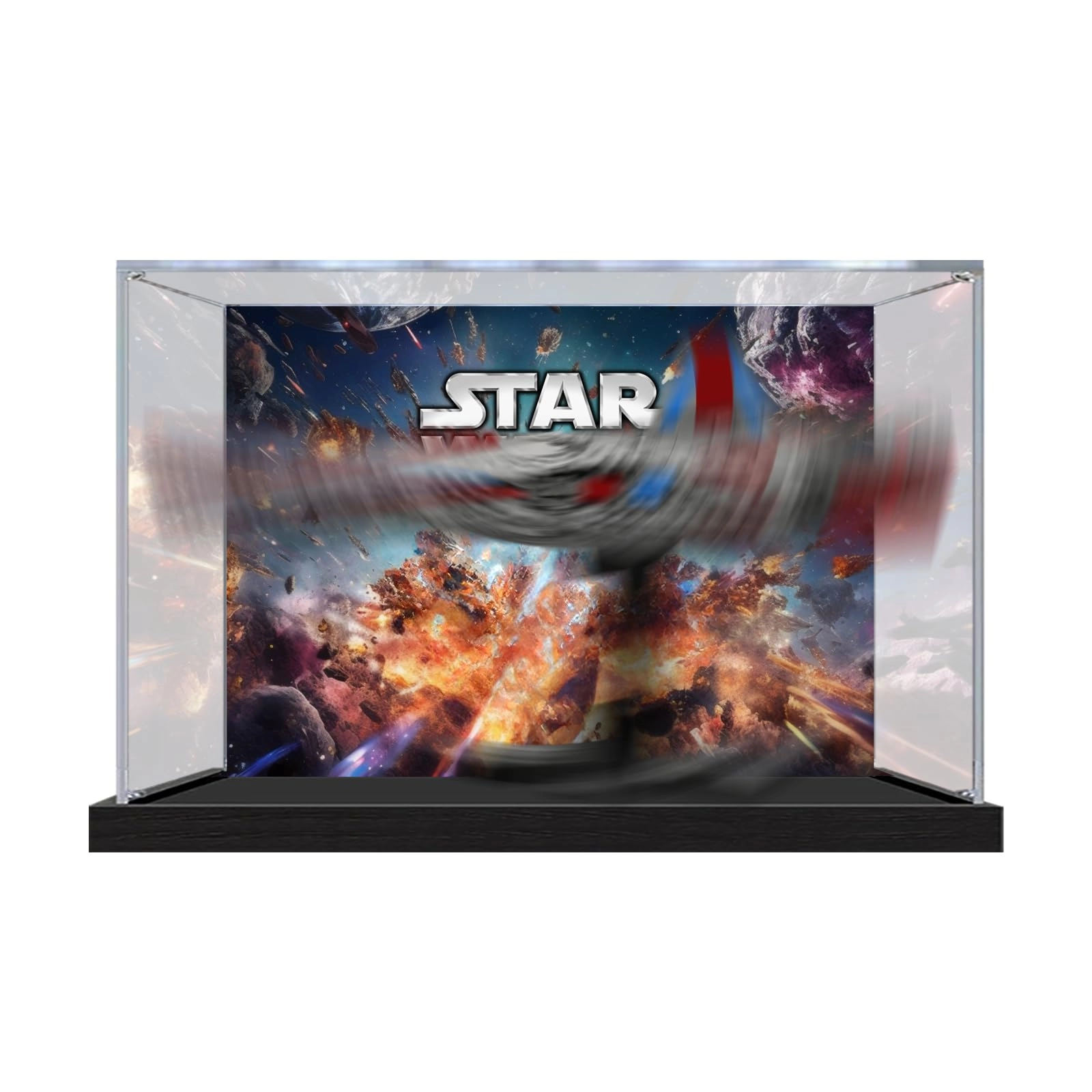 LeafLane Showcase for 75441 - 37 x 21 x 18 cm 2 mm / 3 mm