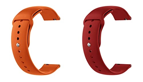 2 Pack 20mm Watch Band for Lotus Women's Digital 50015/A