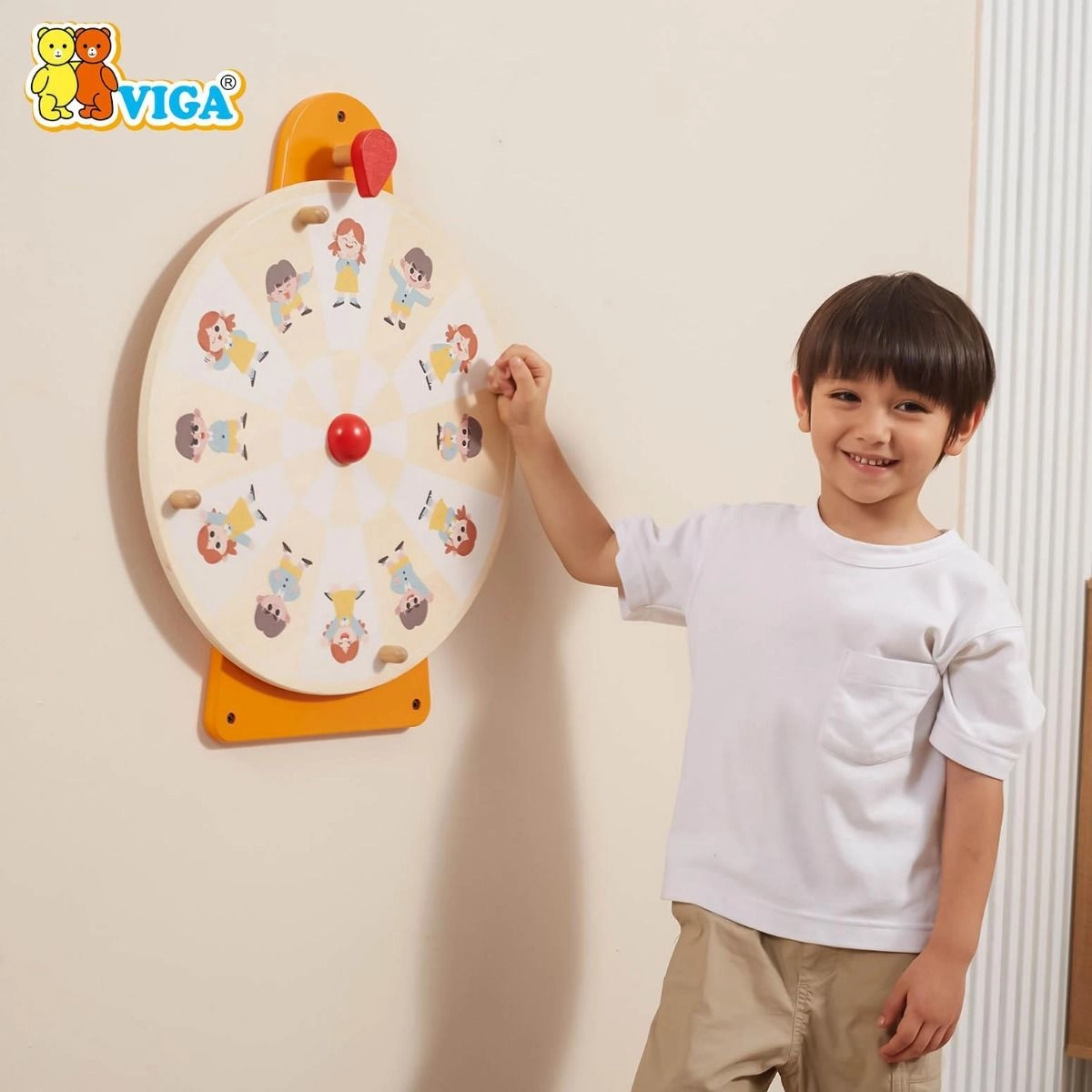 Wall Toy Movement And Facial Expression Turntable - 18 months+