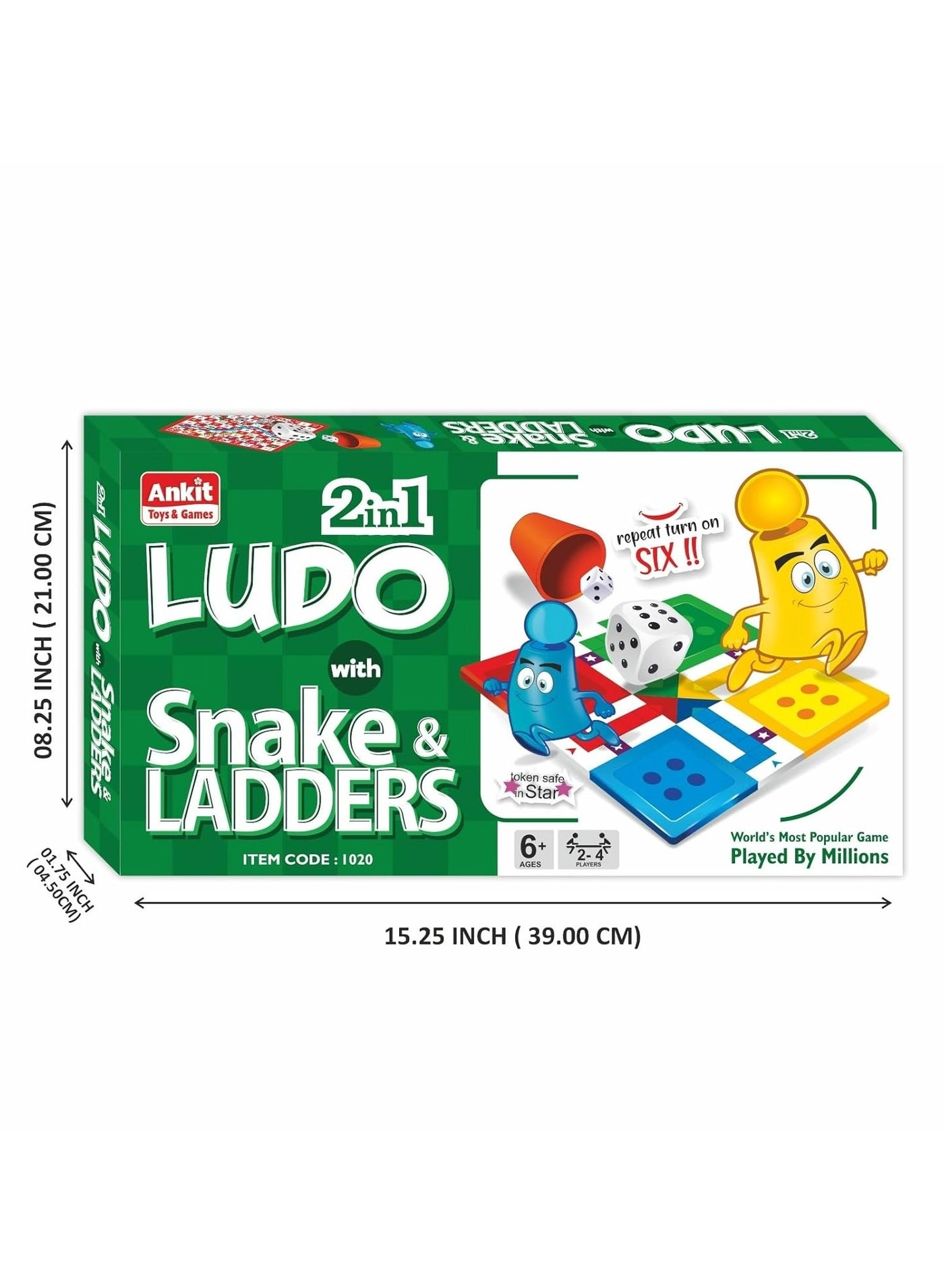 Ludo Pro - Double-sided Snakes and Ladders