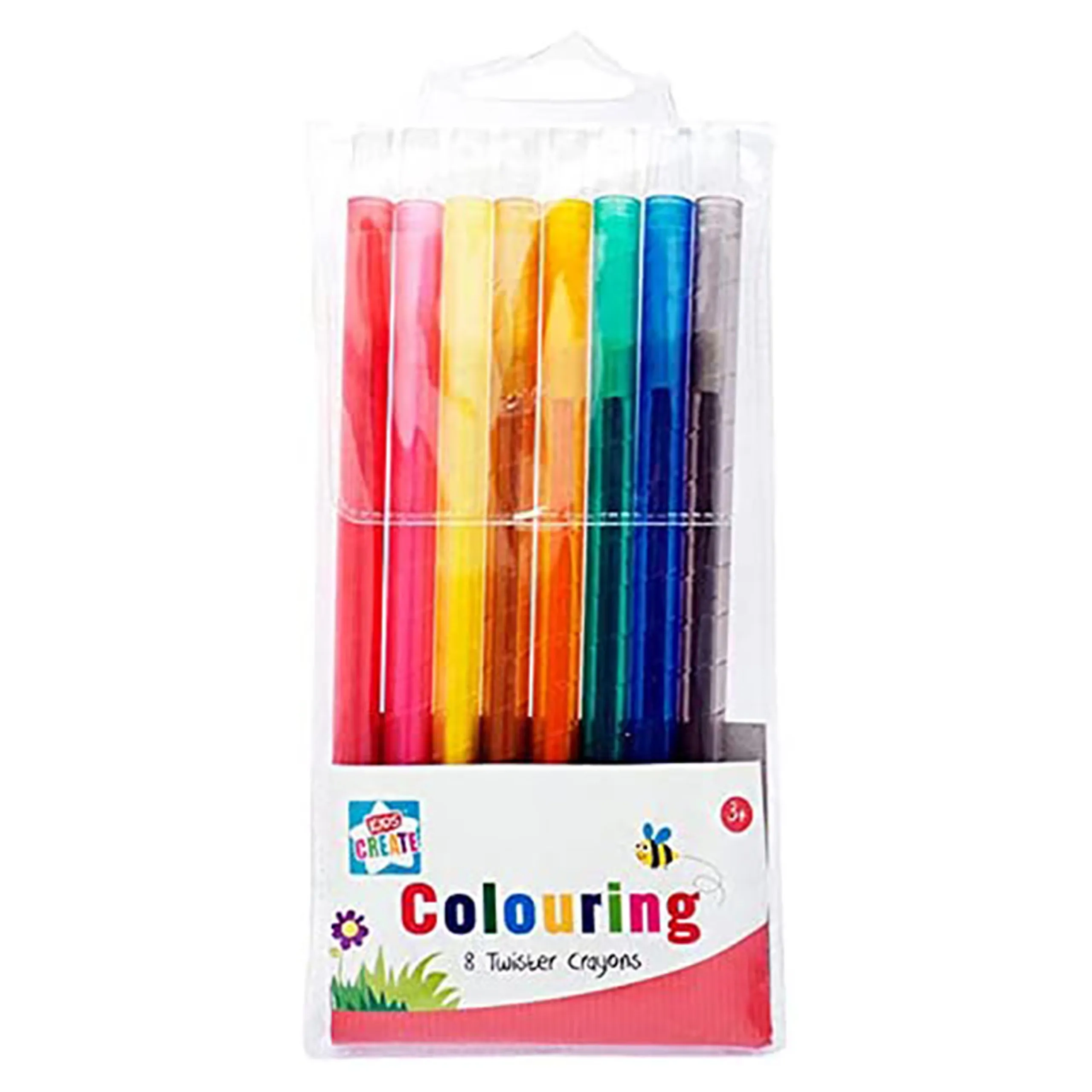 Kids Create Twister Crayons - 8 pieces