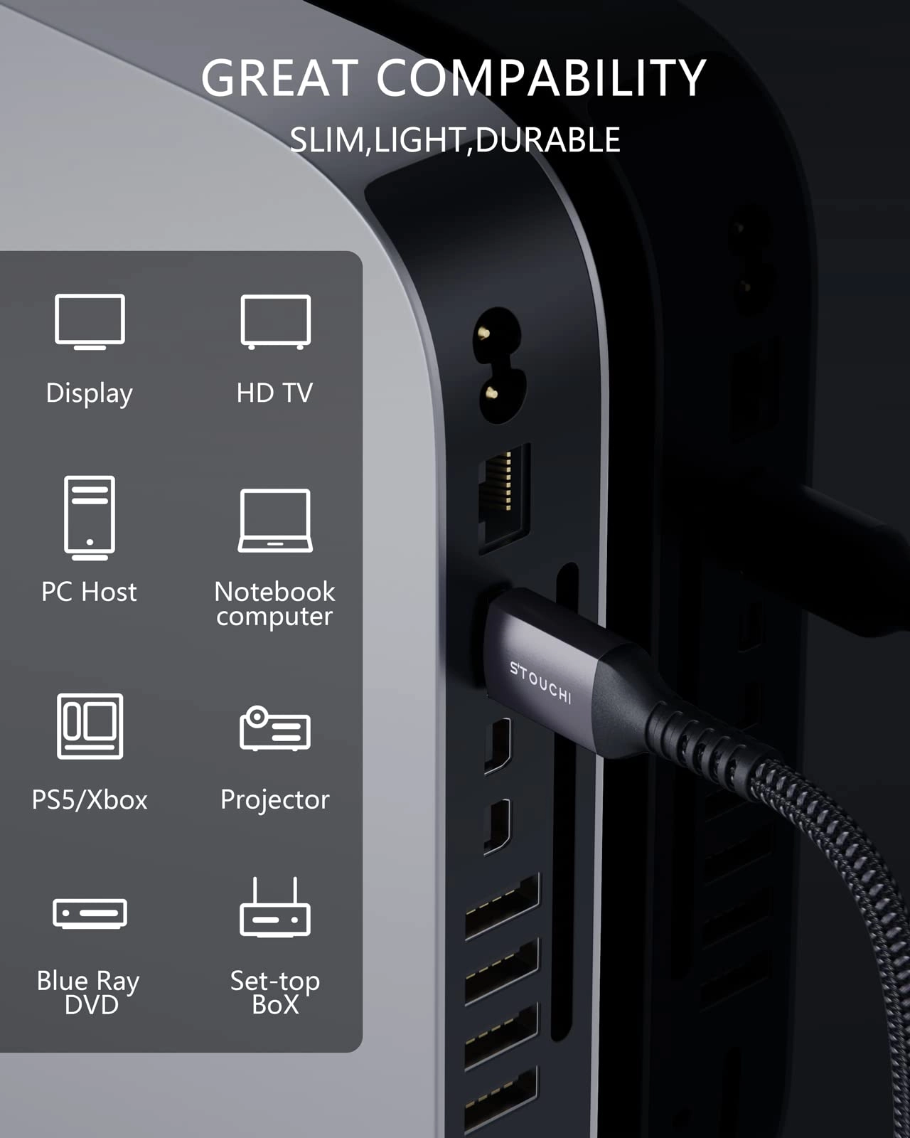 8K HDMI Cable 3m