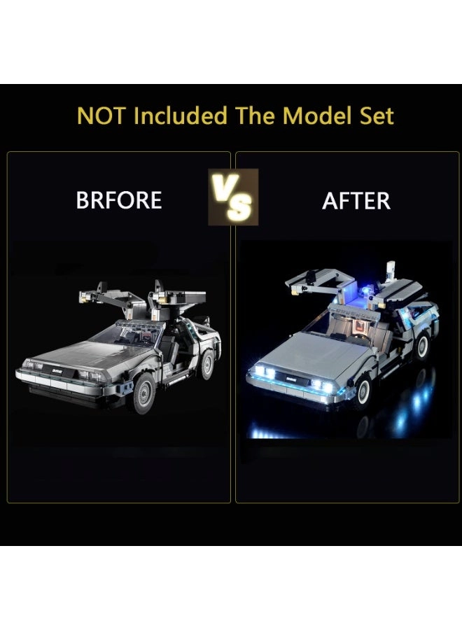 Back to The Future Time Machine LED Light Kit