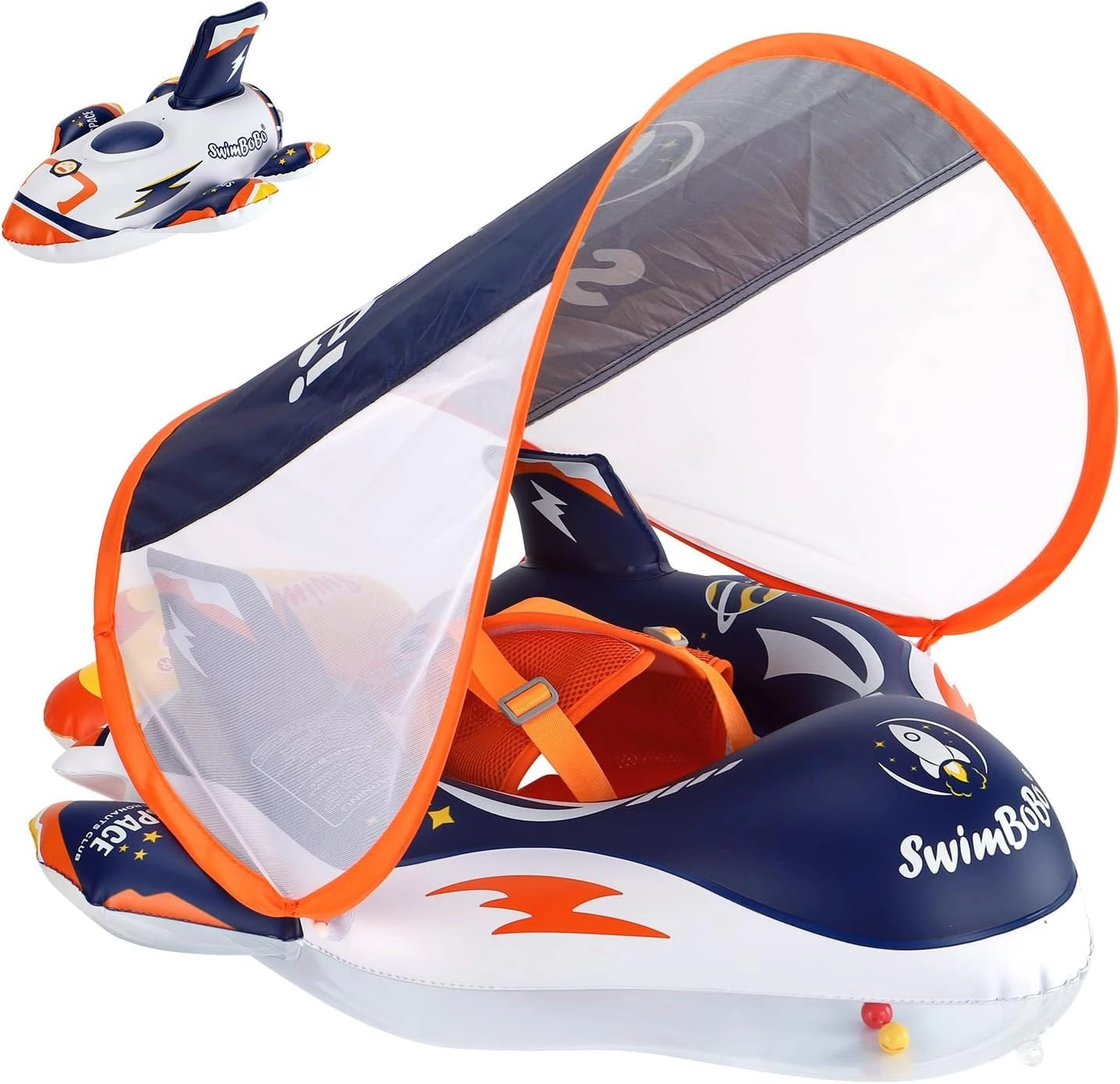Swimbobo Baby Swimming Float - Purple Car