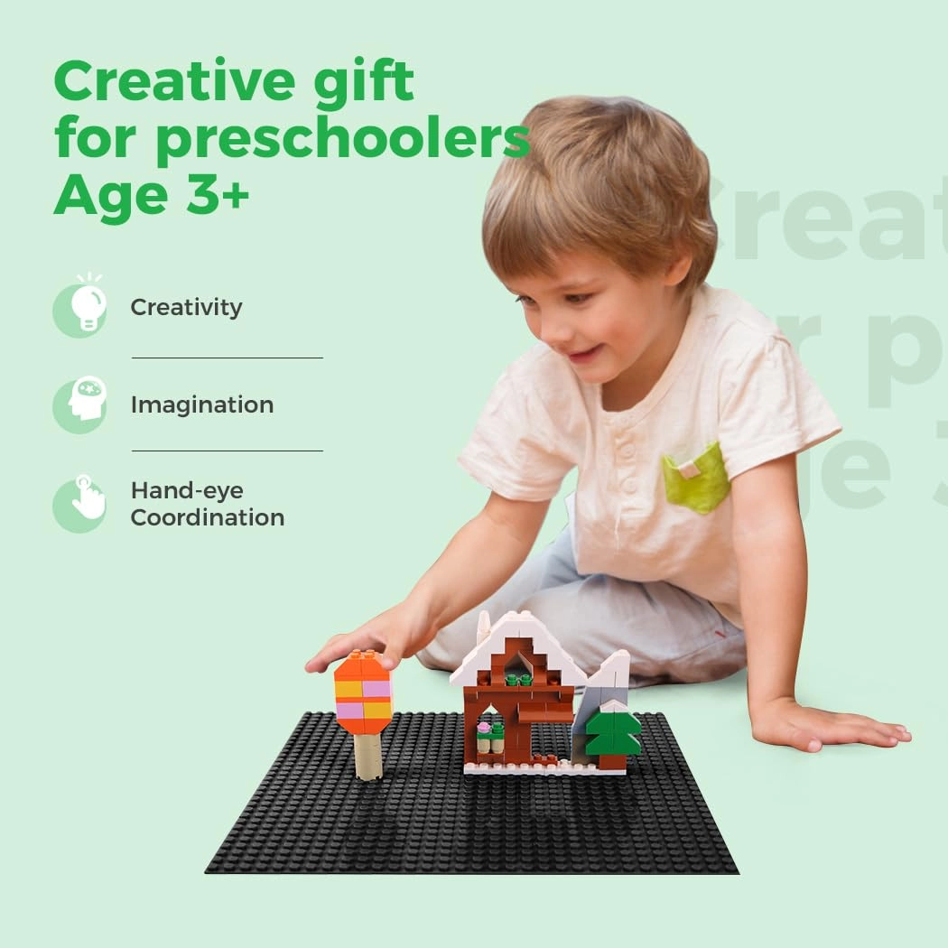 Classic Building Baseplate - 8 pcs