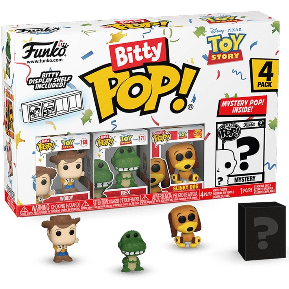 FUNKO TOYS Woody - Disney Toy Story - 3+ 4 Pack (FU73042)