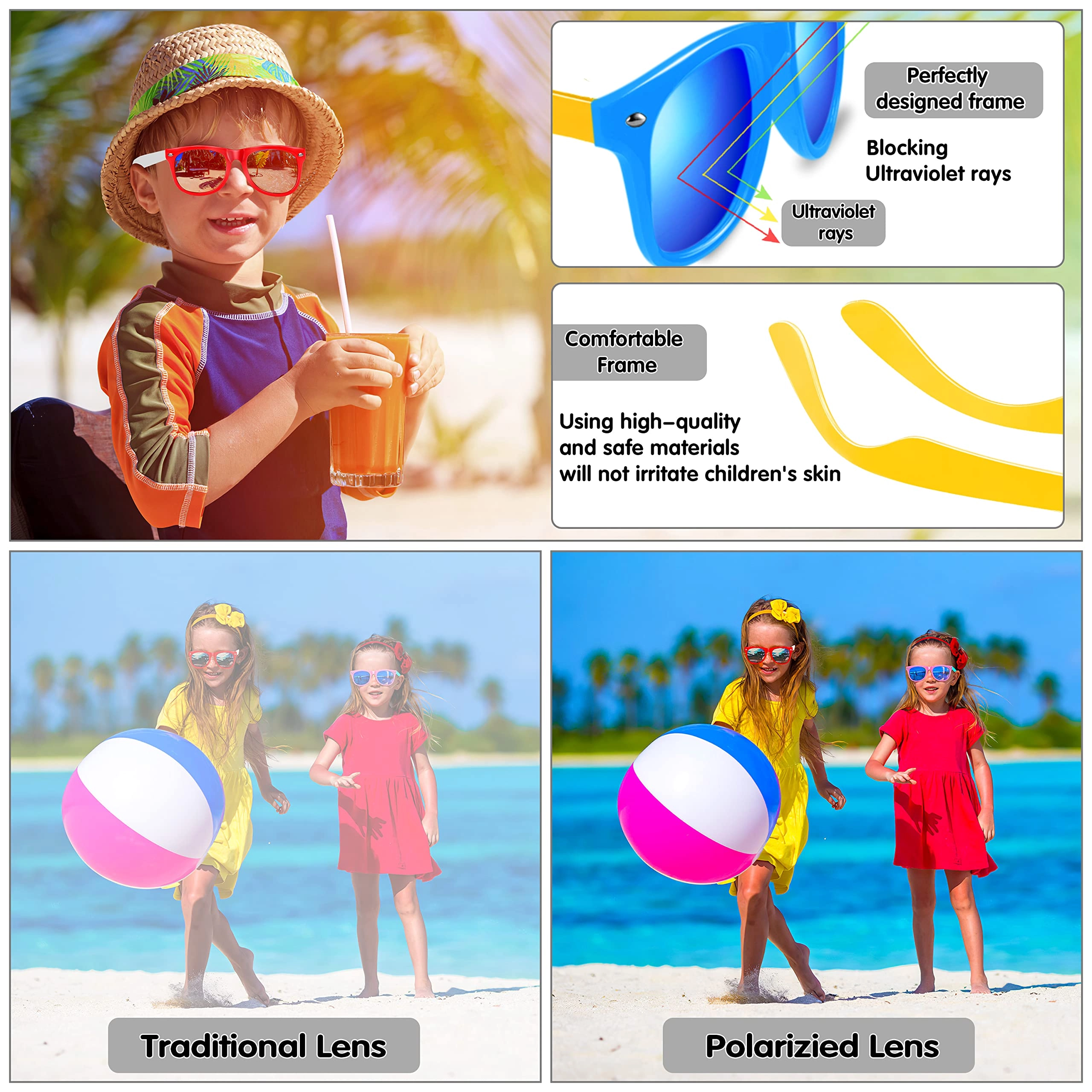 Kids Sunglasses - Neon Pack