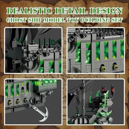 Pirate Ship - Green Flying Dutchman