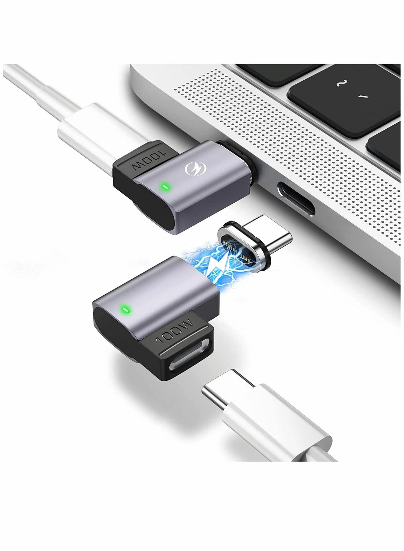 USB C Magnetic Adapter - 100W PD USB2.0 480Mbps