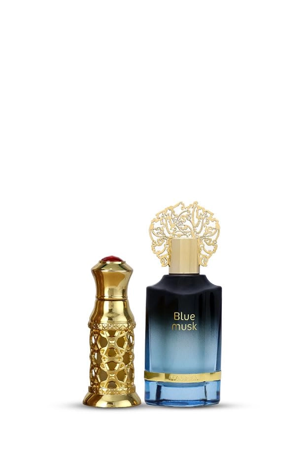 Naseem Golden Woods EDP - 55ml + Musk Safi Perfume Oil - 6ml