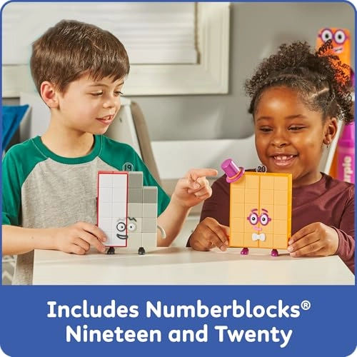 Numberblocks Friends Nineteen and Twenty Figure Pack - 3 to 5 years 2 pieces