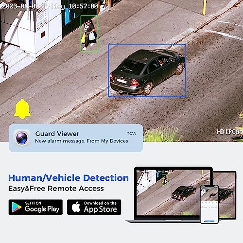 PoE Security Camera System - 6Pcs 6 4K