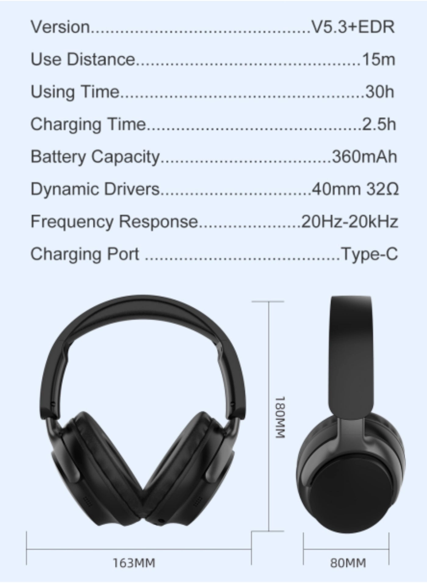 ZW056 Wireless Headphone