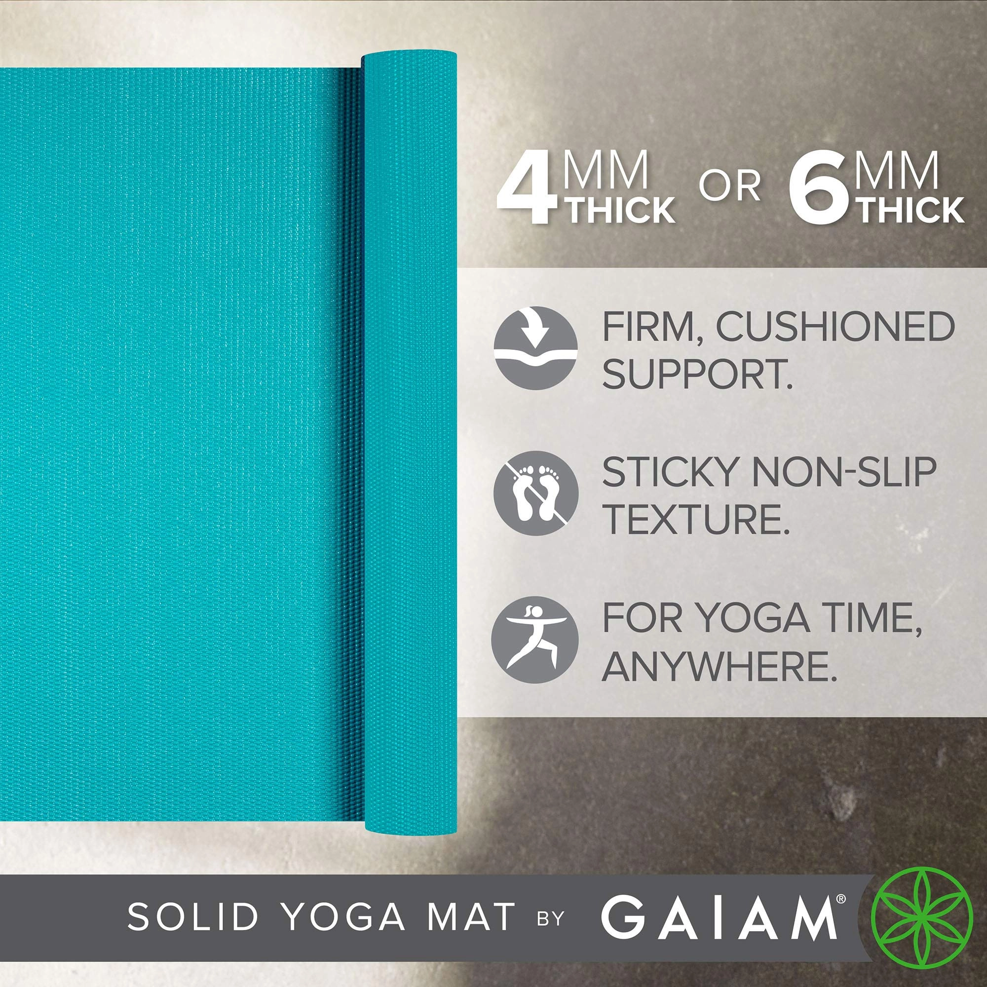 Yoga Mat - Polyvinyl Chloride 5mm
