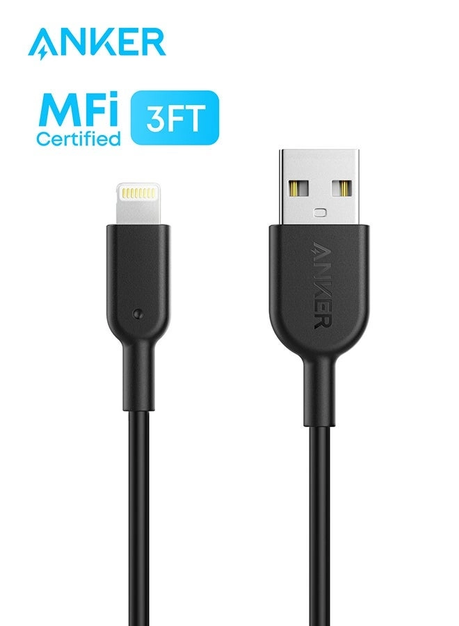 4-Port USB 3.0 Data Hub - 5Gbps + USB to USB C Cable - 3FT Braided Type C + Powerline II Lightning Cable - MFi Certified