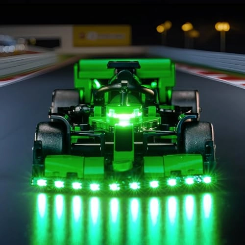 LED Light Set - Copper Line for LEGO Kick Clean F1 Team C44 Race Car 77247