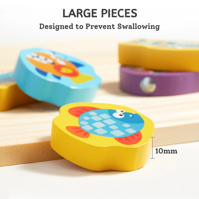 Magnetic Fishing Toy Set - Suitable for 3 years & above 20 pieces