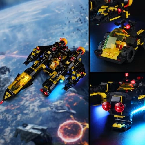 LED Light for LEGO 10355 Blacktron Renegade - Plastic 1