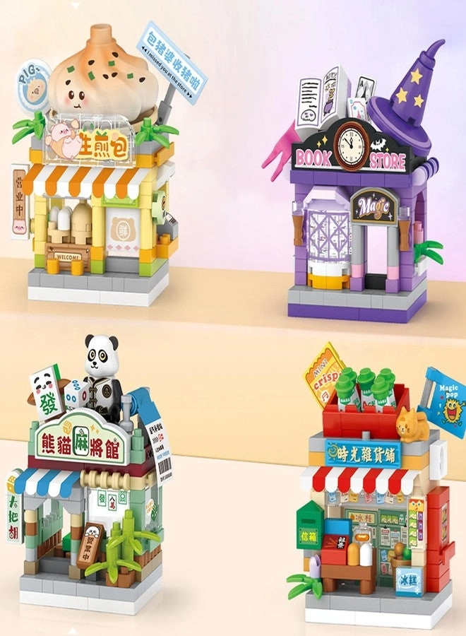 Mini City Shop - 4pcs