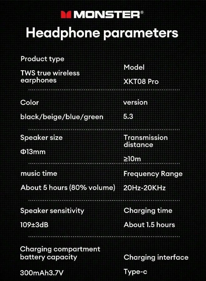 XKT08 Pro Wireless Earbud