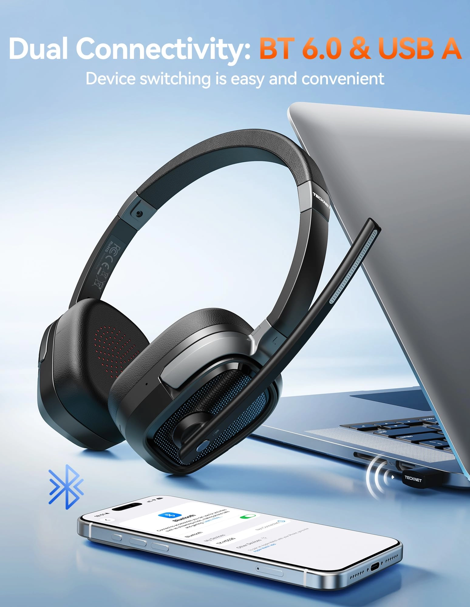 TK-HS026 Wireless Headset