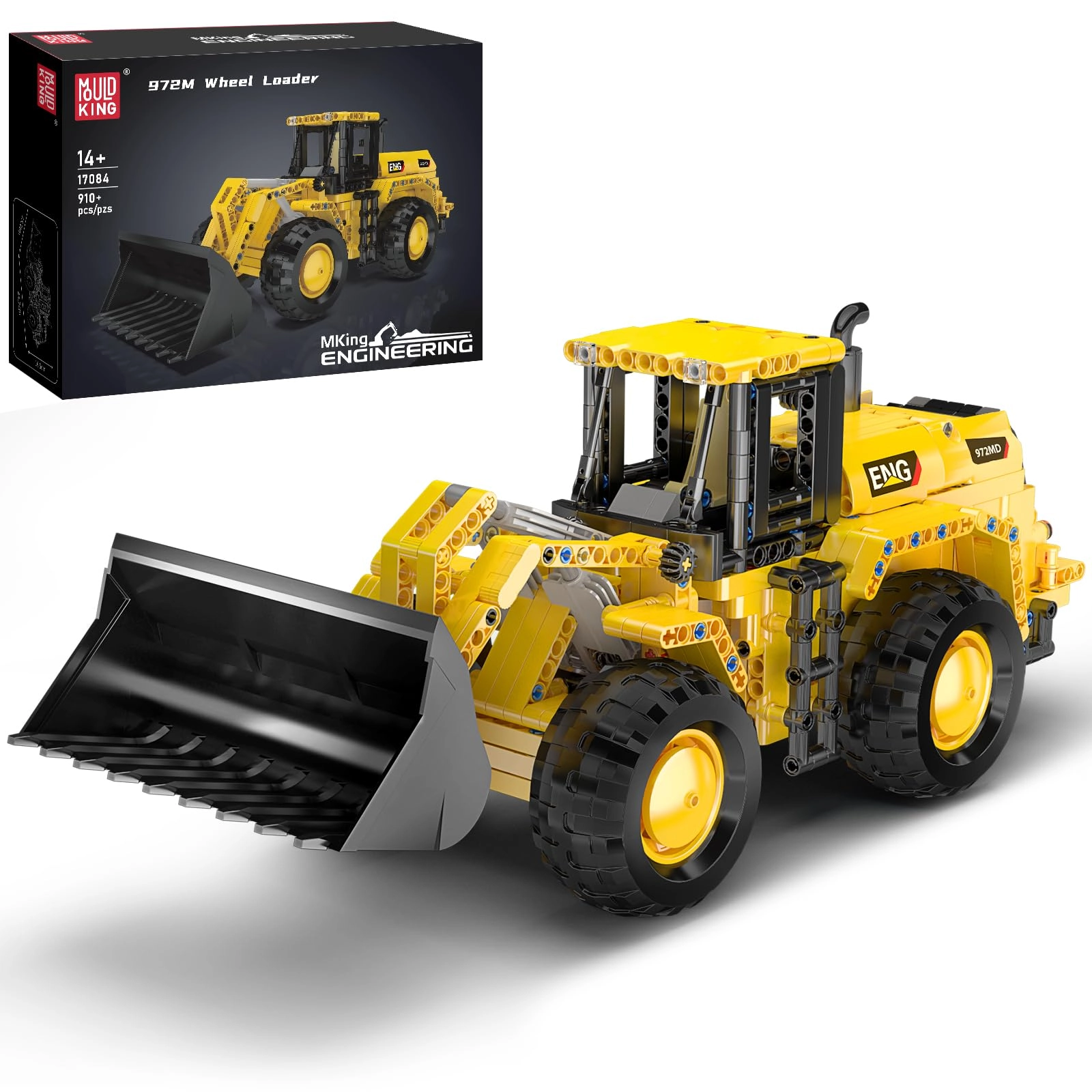 mould king 17084 Wheel Loader (WX17084-SWRMG-HJY) - Remote Control Buildable