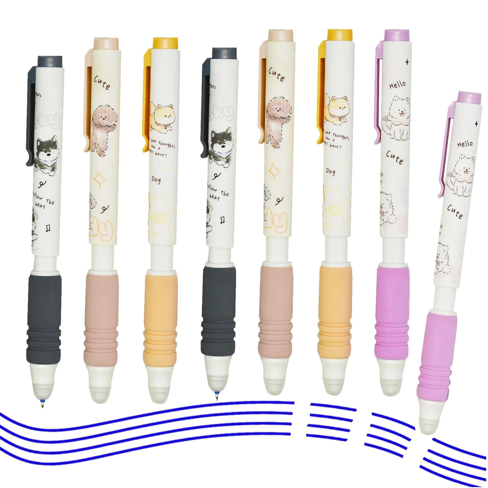 Maydahui Erasable Pens - 8.0 Count 0.5mm