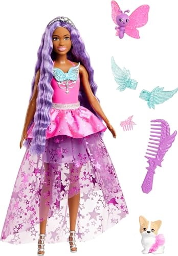 Brooklyn Roberts Doll - 7-inch-long purple hair 2 fantasy pets Ages 3+