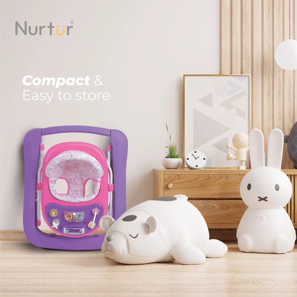 3-In-1 Baby Multi Walker - Music Function Red