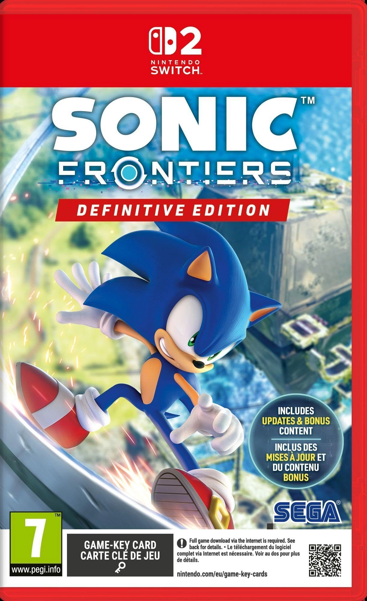 Sonic Frontiers [Definitive Edition] | Nintendo Switch 2