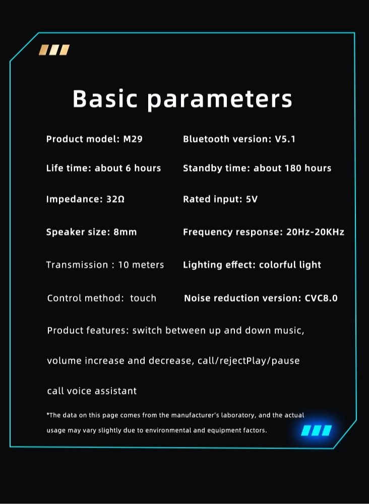M29 Wireless Headset