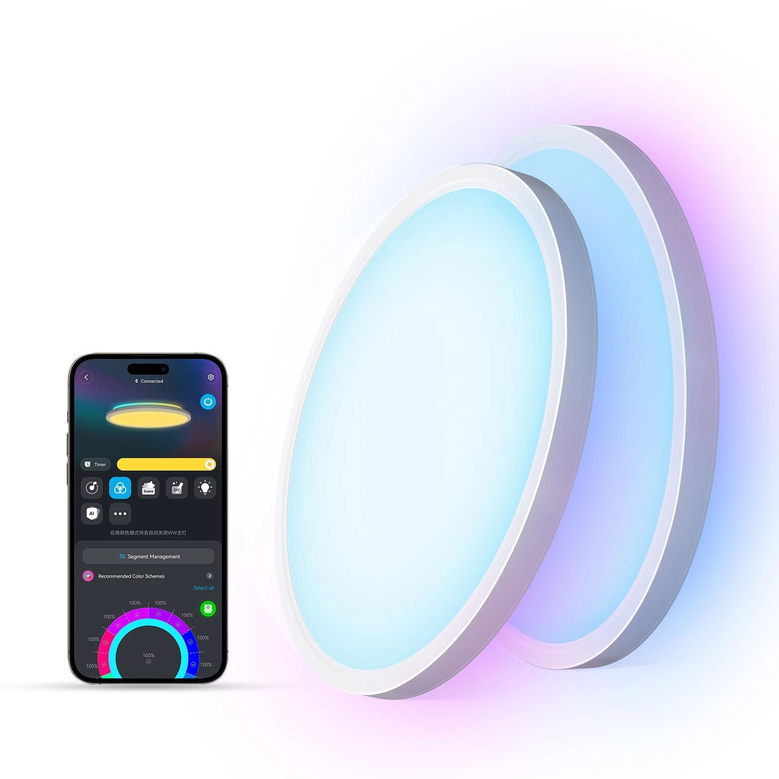 Govee Smart Ceiling Light - 2200K-6500K Dimmable Pack