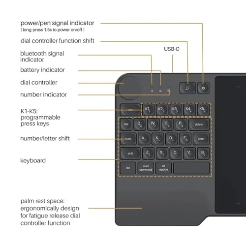 Drawing Tablet - 254x153mm 8192