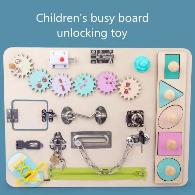 Drey Wooden Mood Busy Board