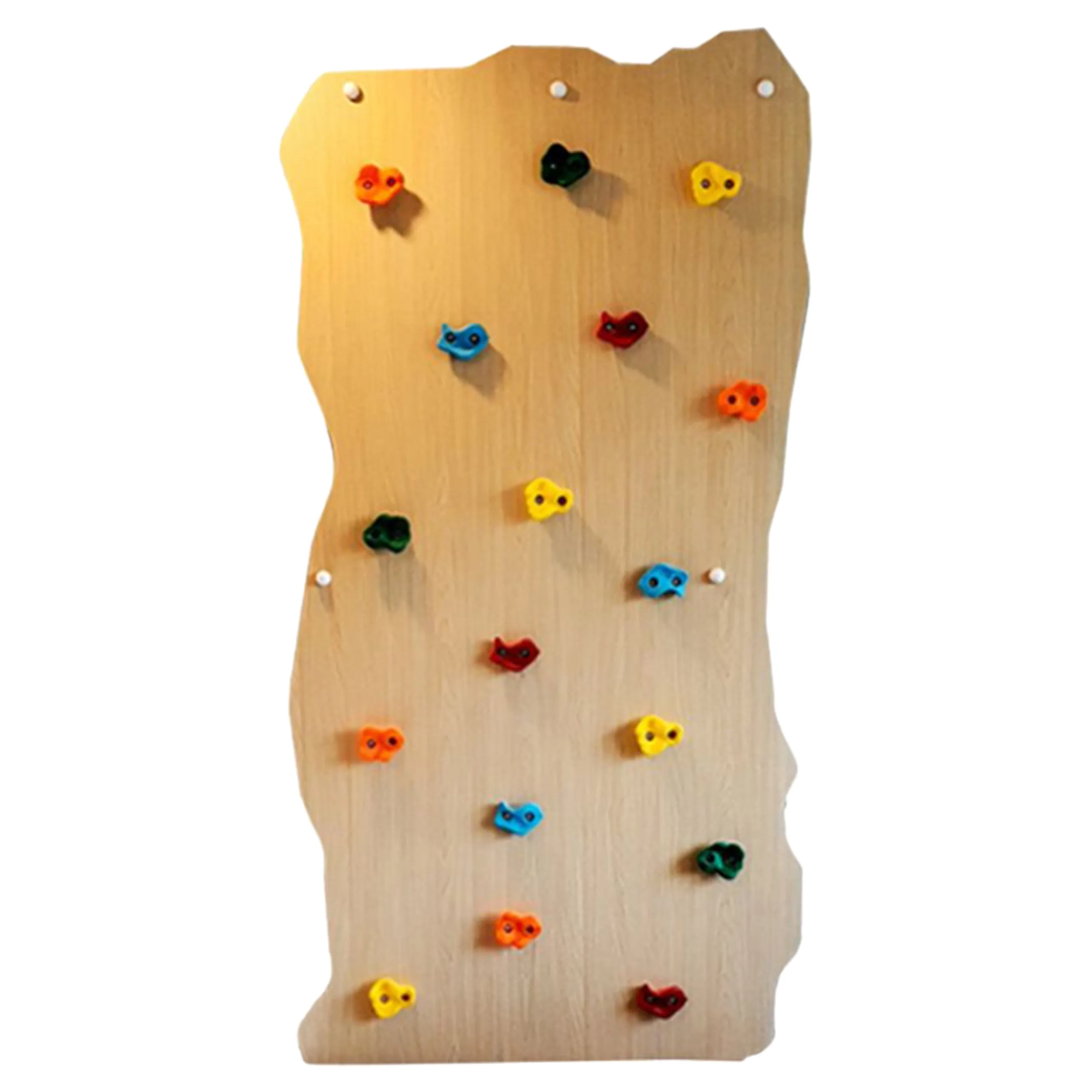 MOONKIDS Climbing Wall - 1 Panel Natural Wood