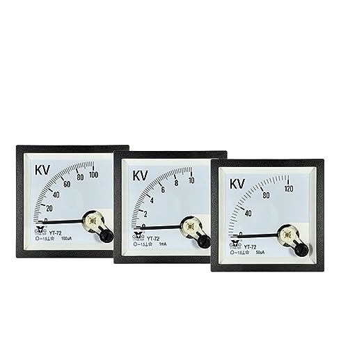 Yt72 - High Voltage DC Voltmeter 5kV 10kV 20kV 30KV 50kV 100kV DC Pointer Meter